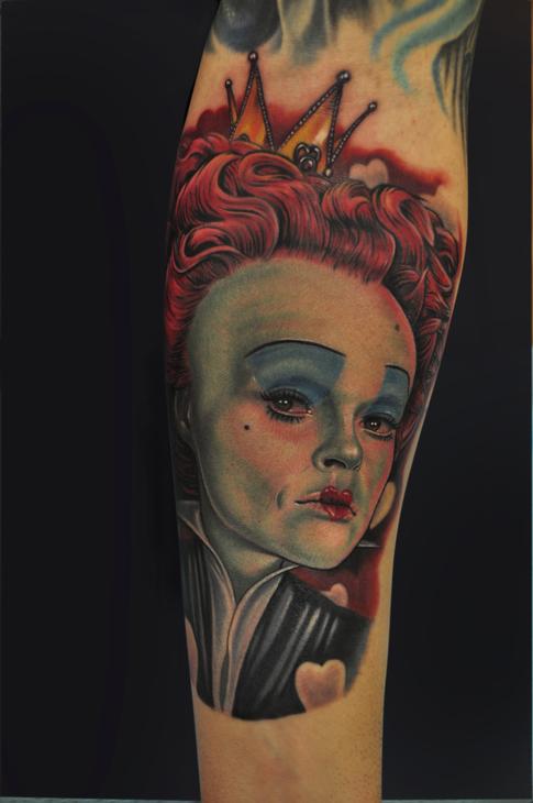 Tattoos - Red Queen Tattoo  - 62512
